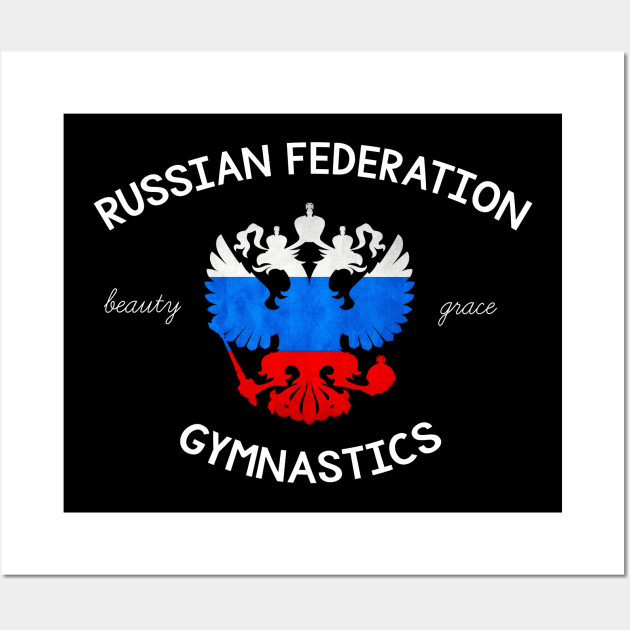 Russian Gymnastics -  Beauty and Grace Wall Art by jordynslefteyebrow